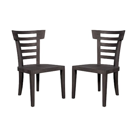 Teak Patio Outdoor Morning Chair Set Of 2